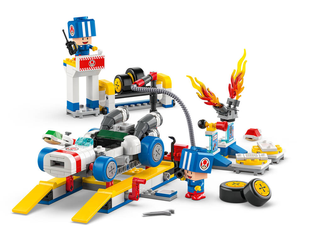 Lego Super Mario Mario Kart: Il garage di Toad