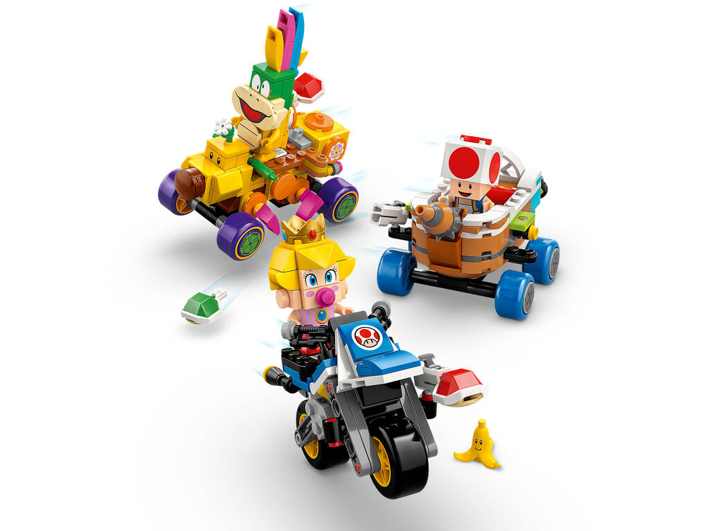 Lego Super Mario Mario Kart: Set Bebè Peach e Gran Premio
