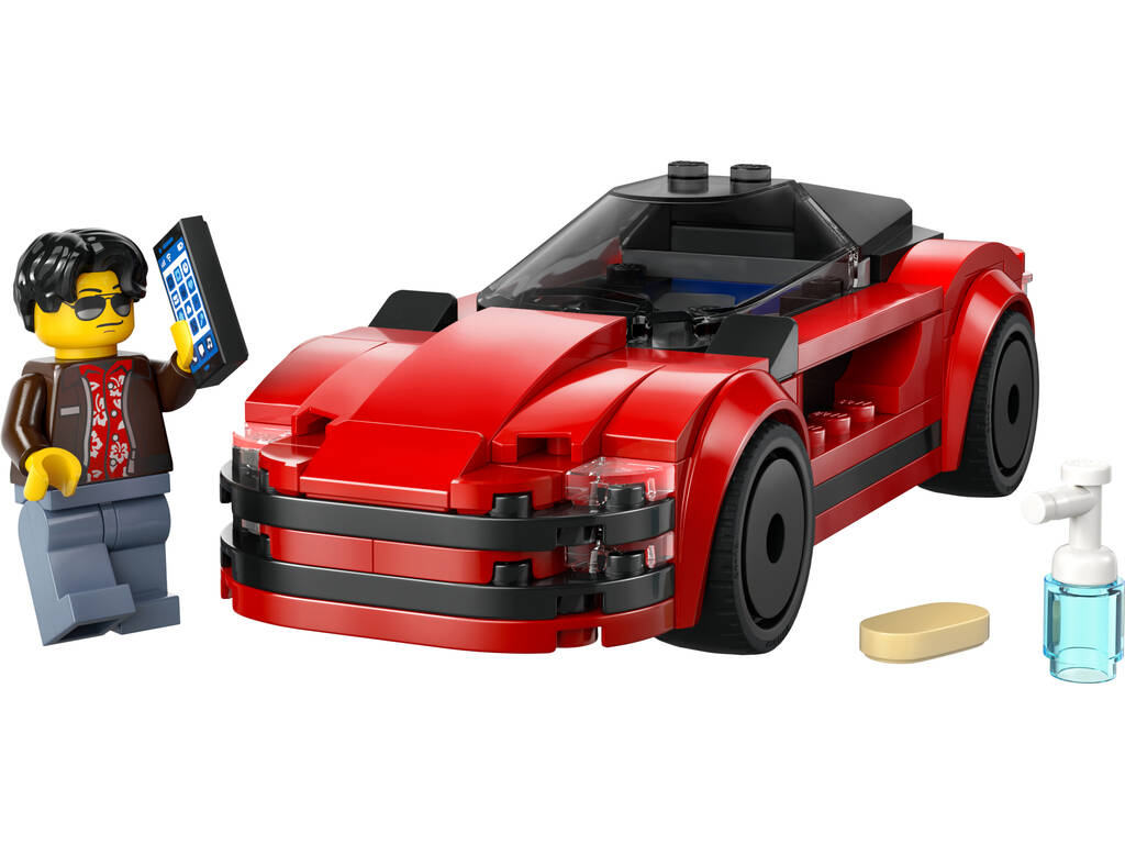 Lego City Auto sportiva rossa