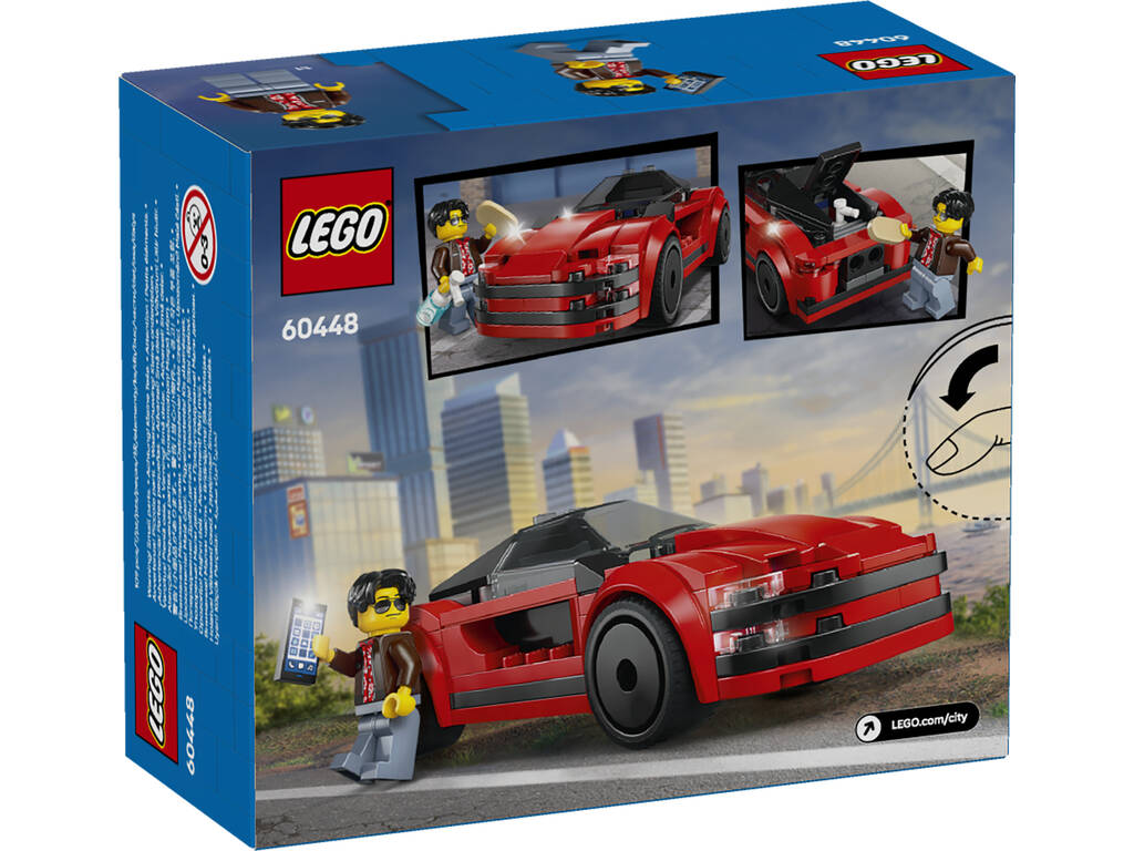 Lego City Auto sportiva rossa