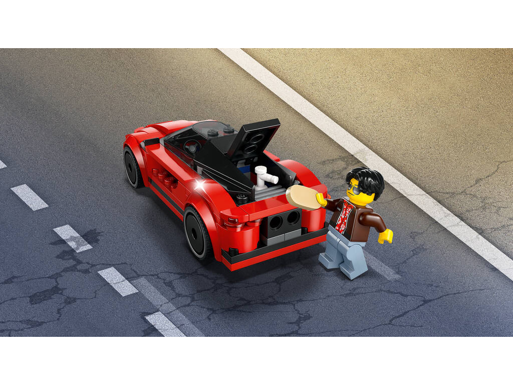 Lego City Auto sportiva rossa