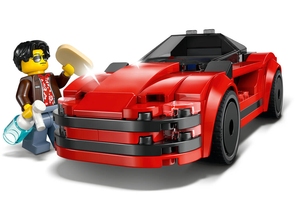 Lego City Auto sportiva rossa
