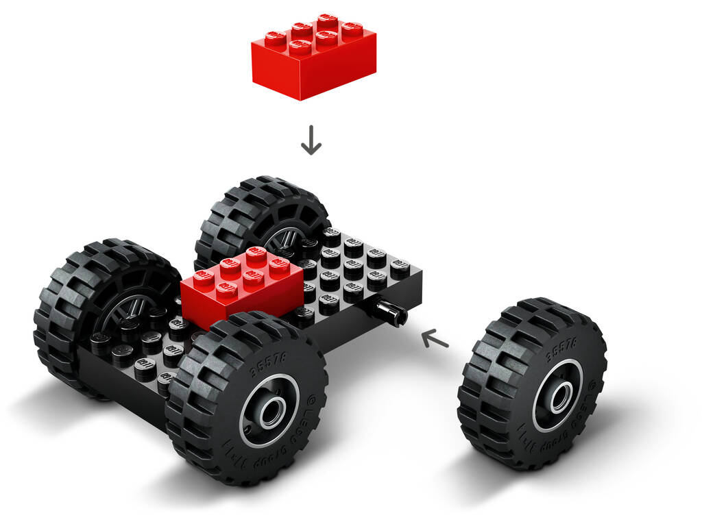Lego City Caricatrice con ruote