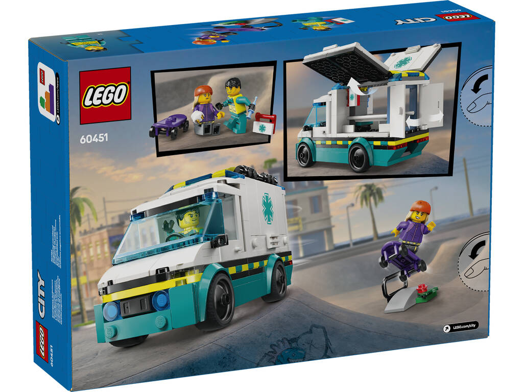 Lego City Ambulanza di emergenza