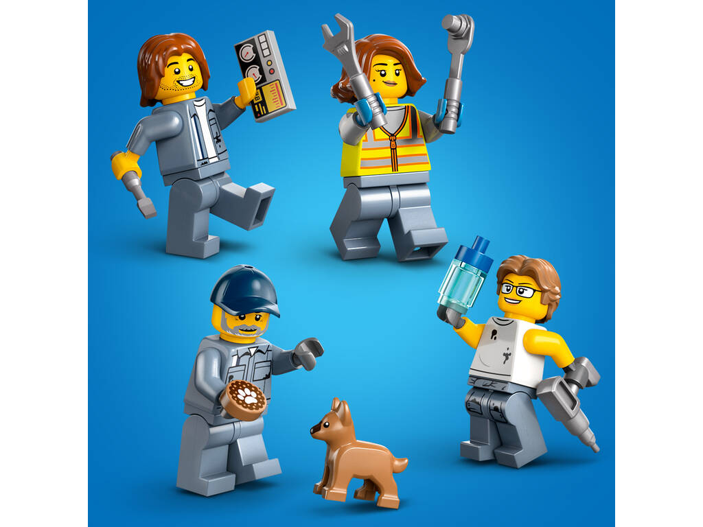 Lego City Scrapyard avec voitures