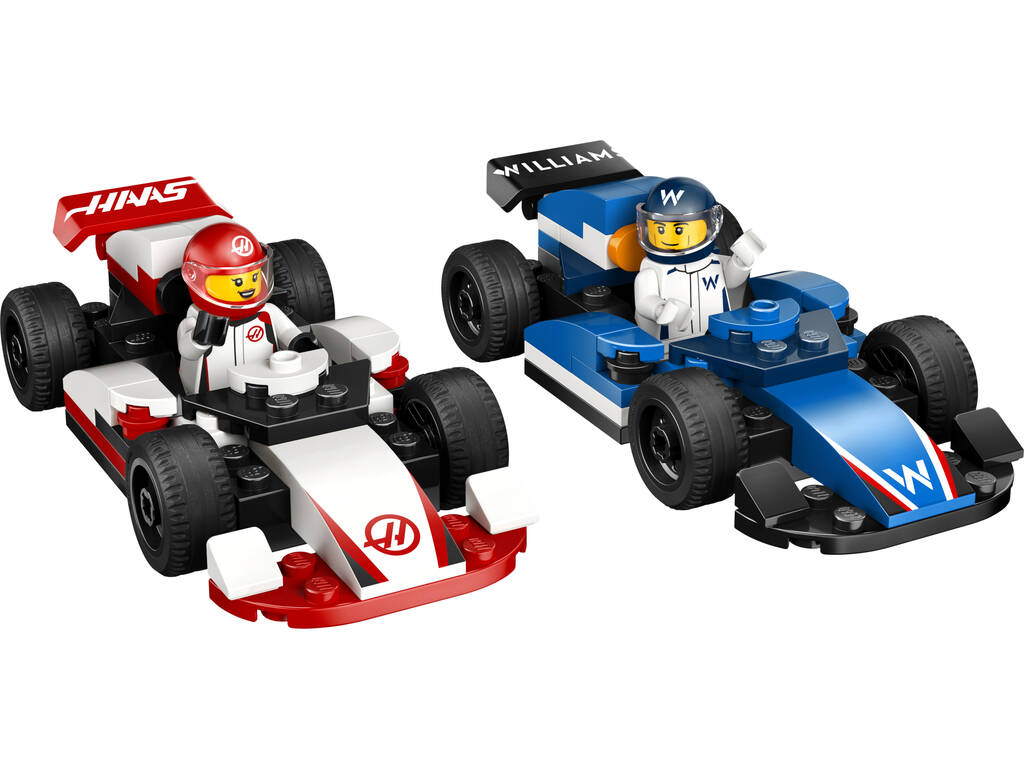 Lego City Formula 1 F1 Auto da F1 Williams Racing e Haas F1