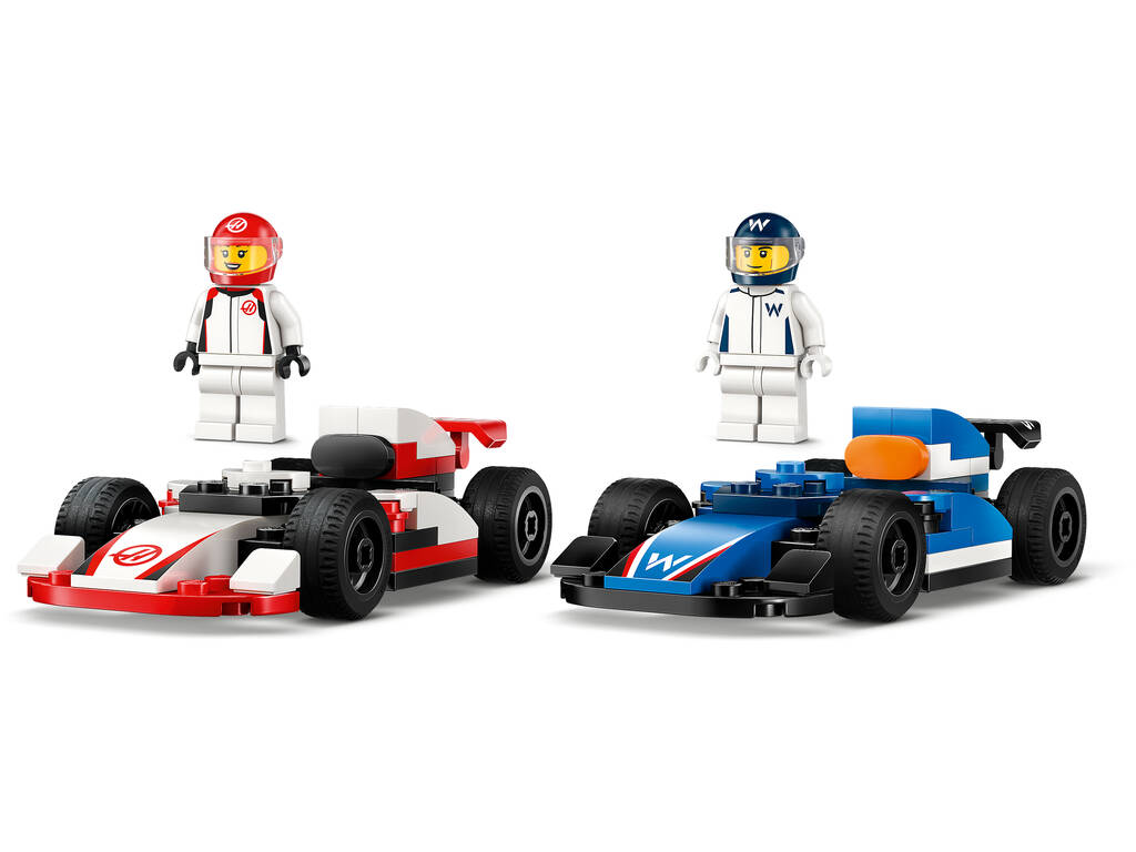 Lego City Formula 1 F1 Auto da F1 Williams Racing e Haas F1