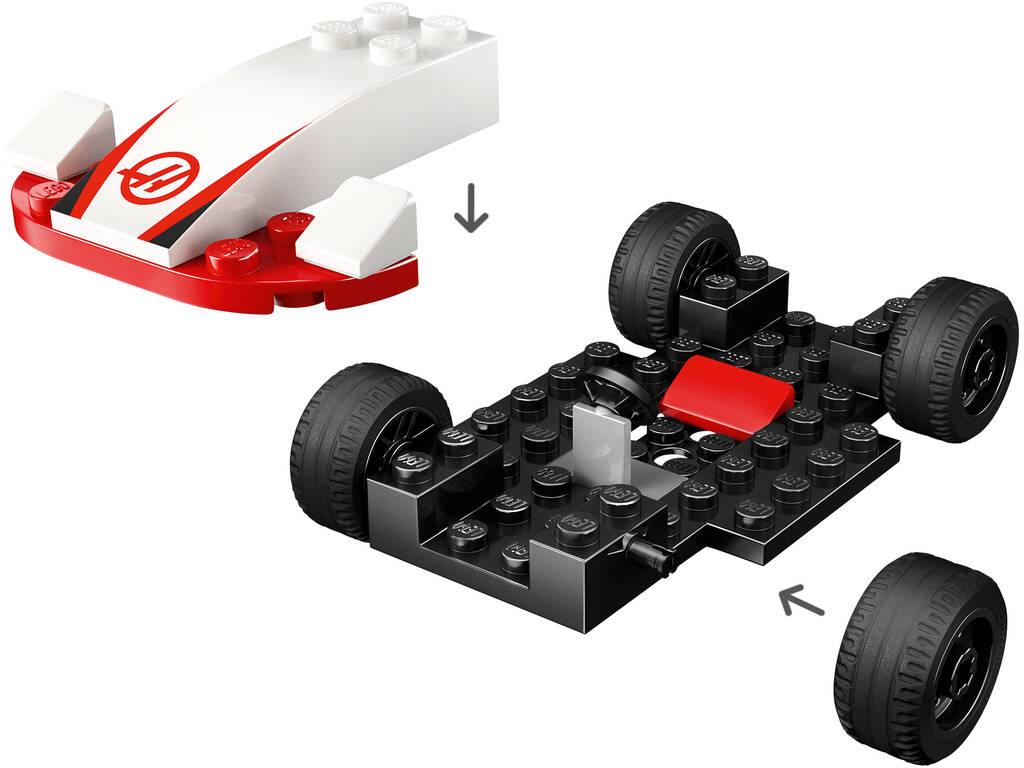 Lego City Formula 1 F1 Auto da F1 Williams Racing e Haas F1