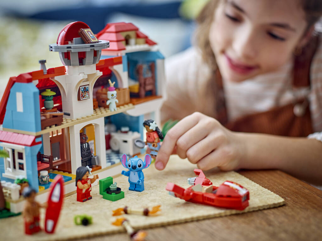 Lego Disney Stitch Casa sulla spiaggia di Lilo e Stitch