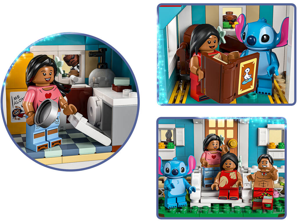 Lego Disney Stitch Casa sulla spiaggia di Lilo e Stitch