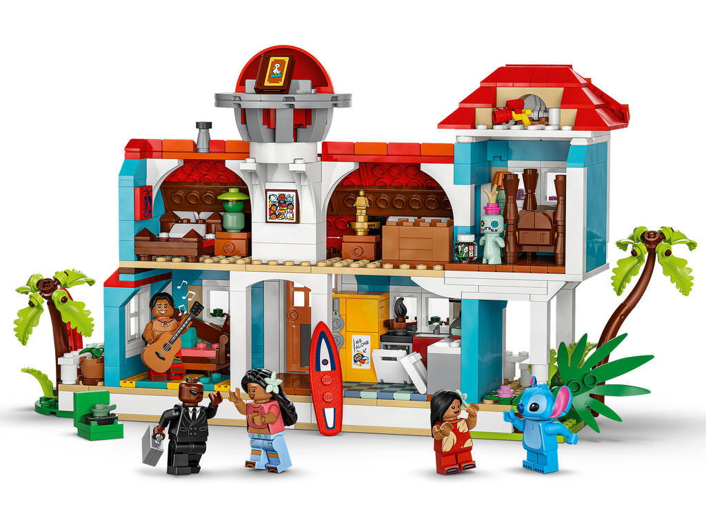 Lego Disney Stitch Casa sulla spiaggia di Lilo e Stitch