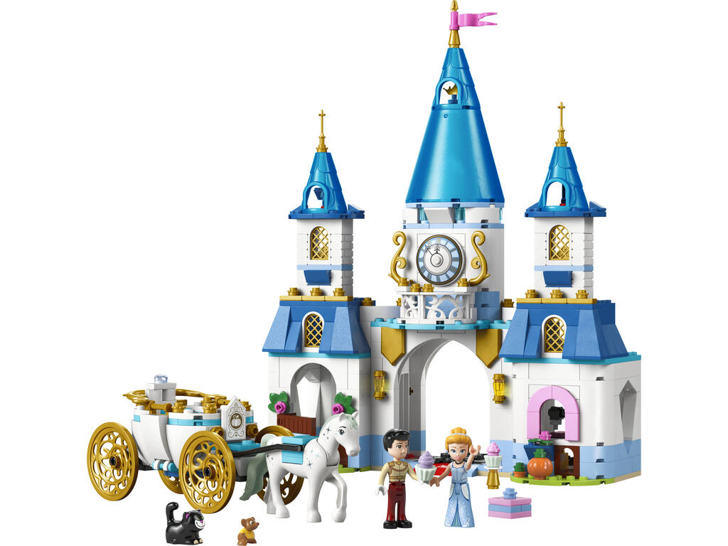 Lego Disney Princess Castello e Carrozza di Cenerentola.