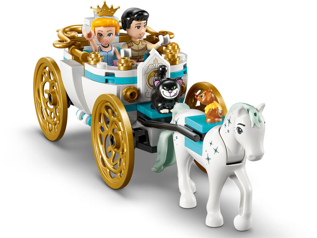 Lego Disney Princess Castello e Carrozza di Cenerentola.