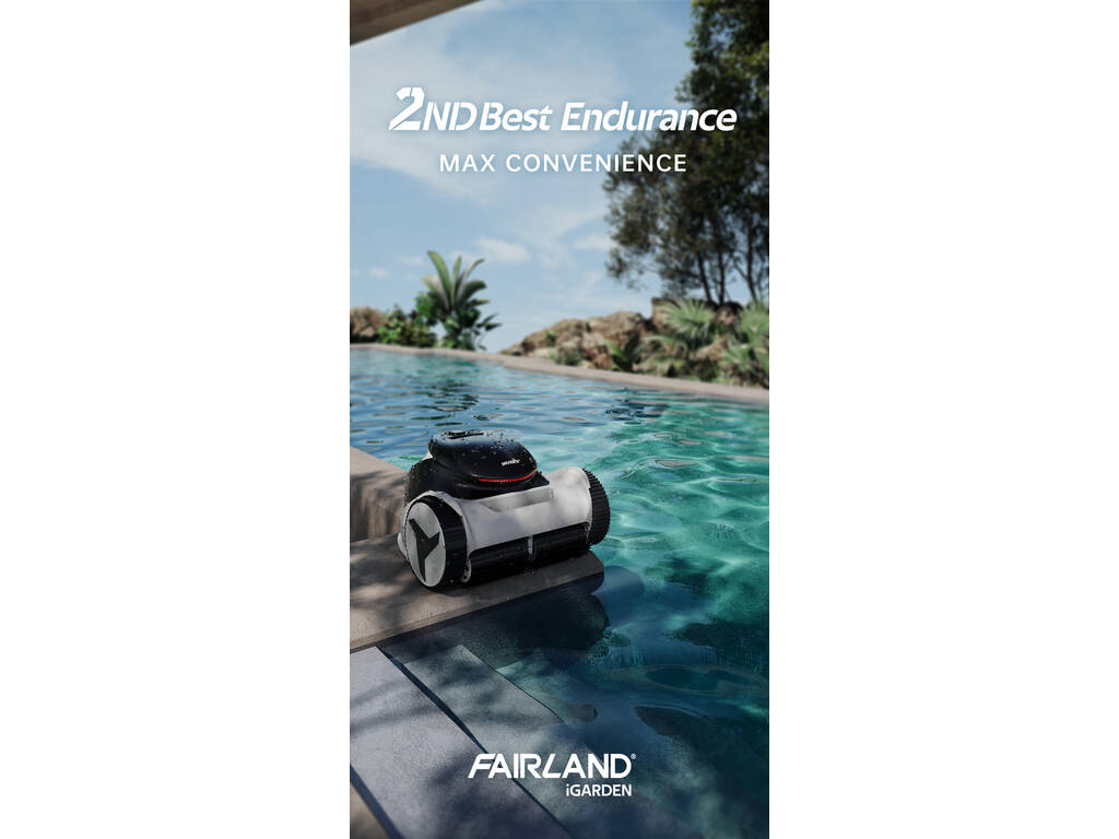 Robot pulitore per piscina InverX Air 20 wireless