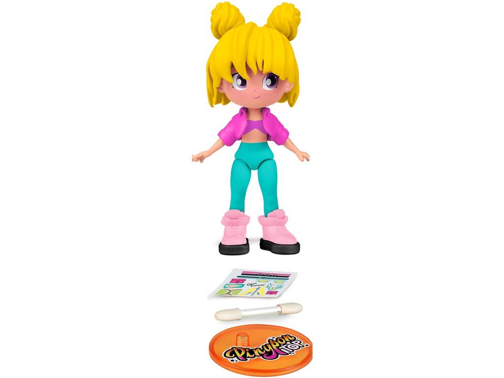 Pinypon Top Girls Bambola Capelli Biondi