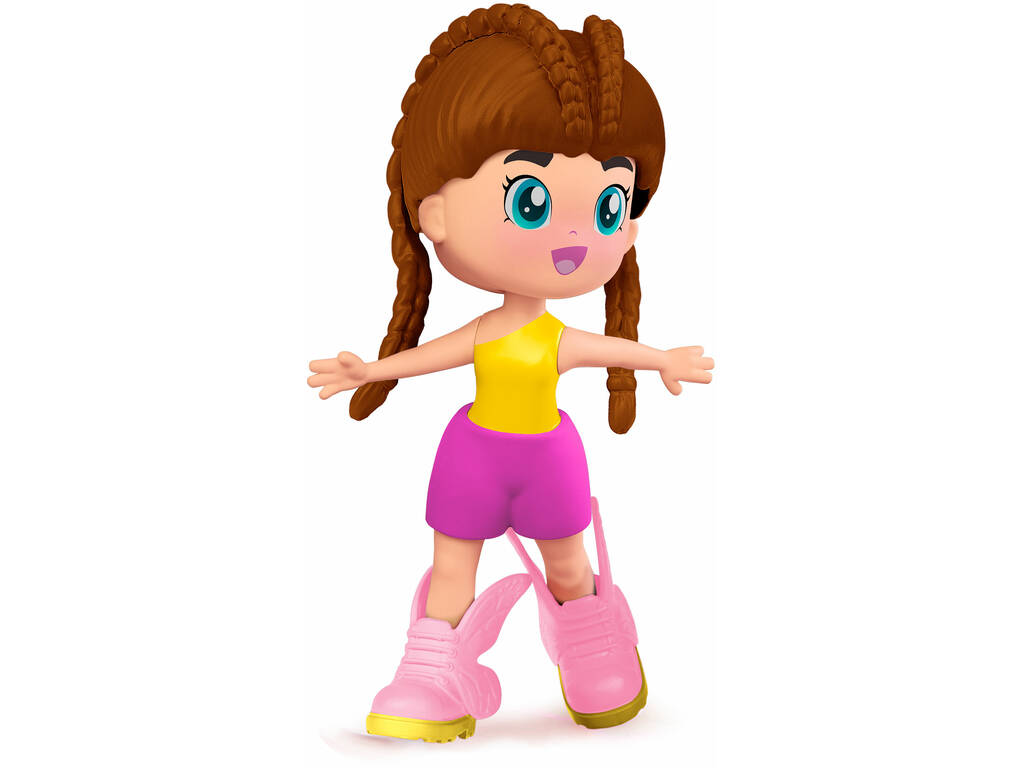 Pinypon Top Girls Boneca Cabelo Castanho