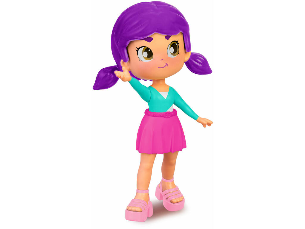 Pinypon Top Girls Figura Capelli Viola