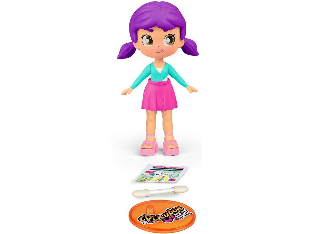 Pinypon Top Girls Figura Capelli Viola