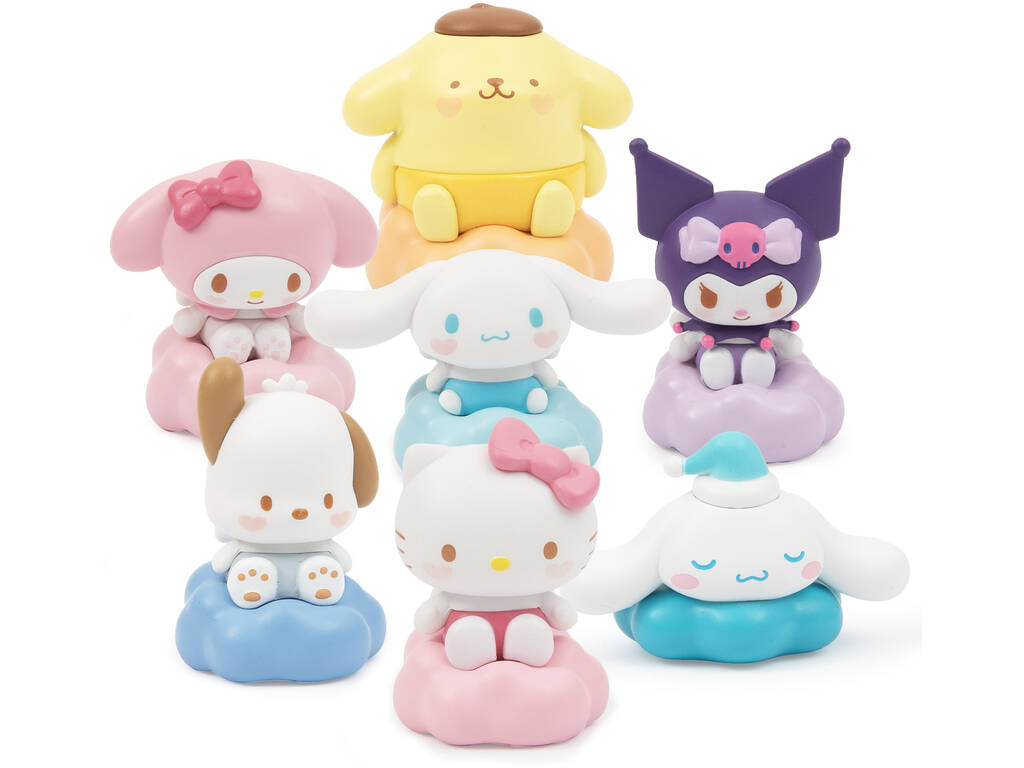 Hello Kitty and Friends Baby Angel Figura Sorpresa da 4 cm con Luce