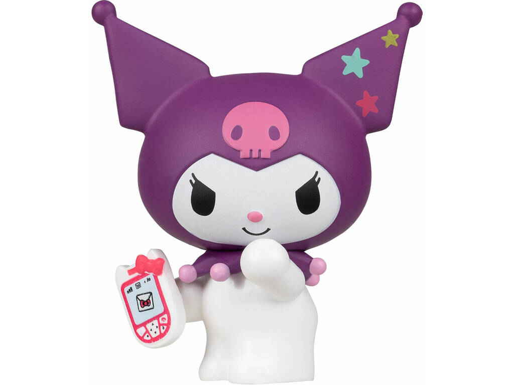 Hello Kitty And Friends Set 6 Figure Rainbow Vibes con Accessori