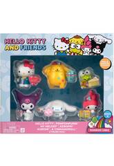 Hello Kitty And Friends 6er-Figurenpack Rainbow Vibes mit Zubehör