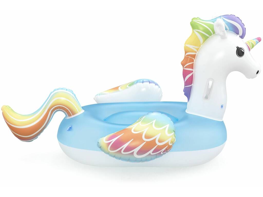 Bestway 41114 Aufblasbares Einhorn Fantasy Unicorn 155x119 cm