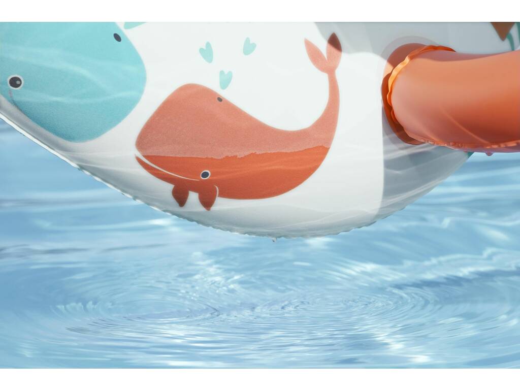 Barca gonfiabile per bambini H2O Go! Comfort Plush da 84x67 cm Bestway 34203