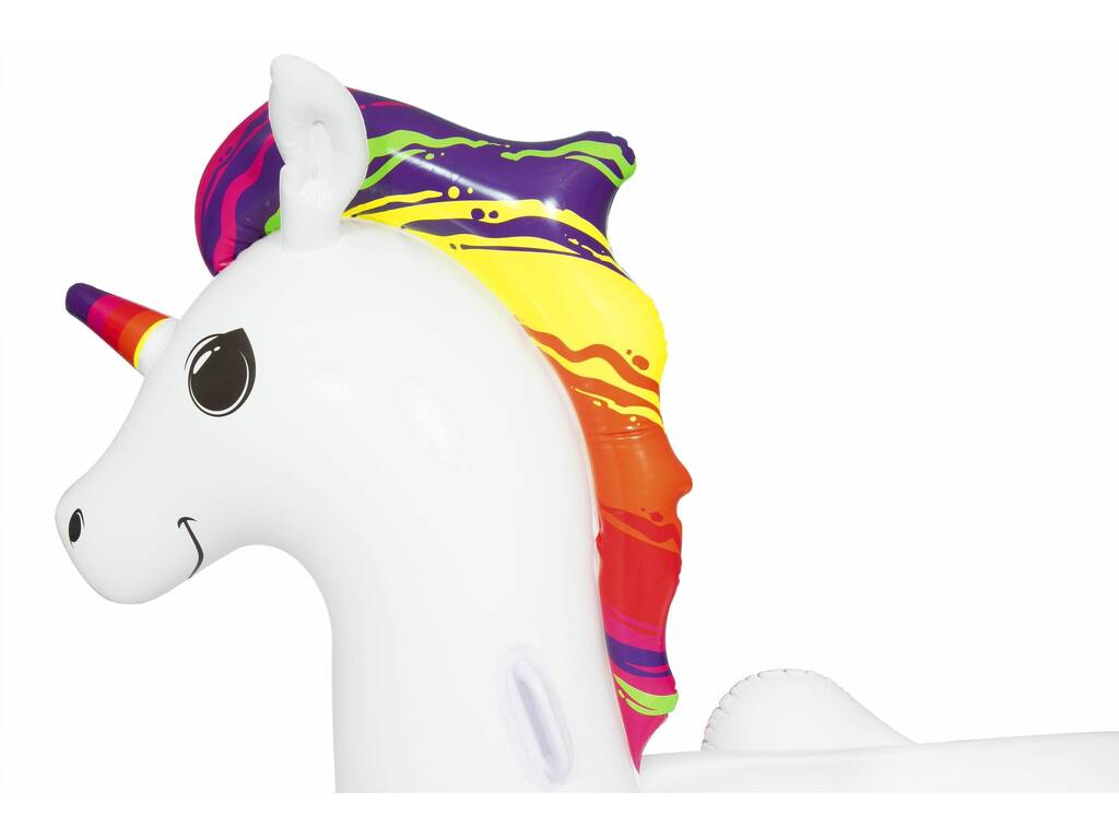 Unicorno gonfiabile gigante Unicorn Ride-On 224x164 cm Bestway 41113