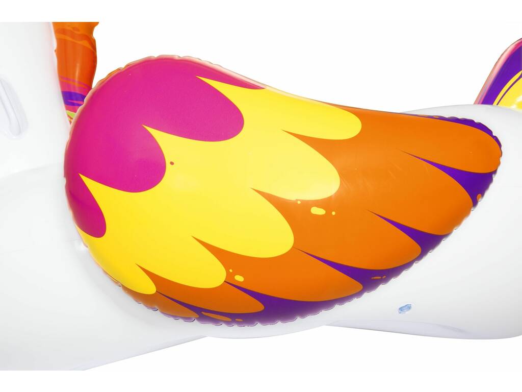 Unicorno gonfiabile gigante Unicorn Ride-On 224x164 cm Bestway 41113