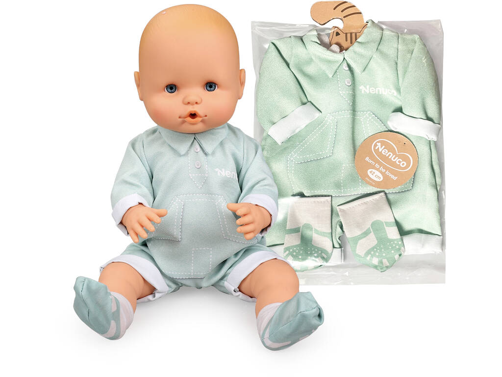 Nenuco Vestiti casual 42 cm Salopette verde