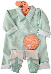 Nenuco Vestiti casual 42 cm Salopette verde