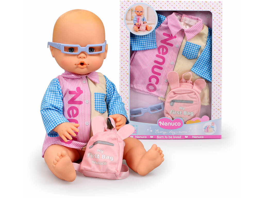 Nenuco Roupa de Diário Babi com Acessórios