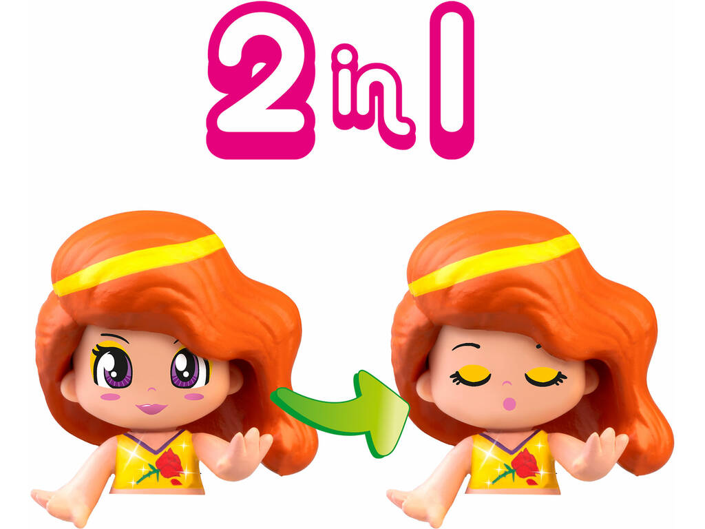 Pinypon Tales Bambola Belle con accessori
