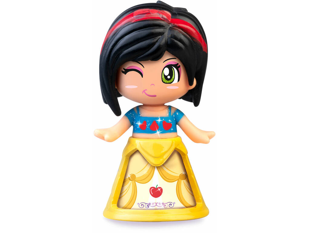 Pinypon Tales Bambola Biancaneve con accessori