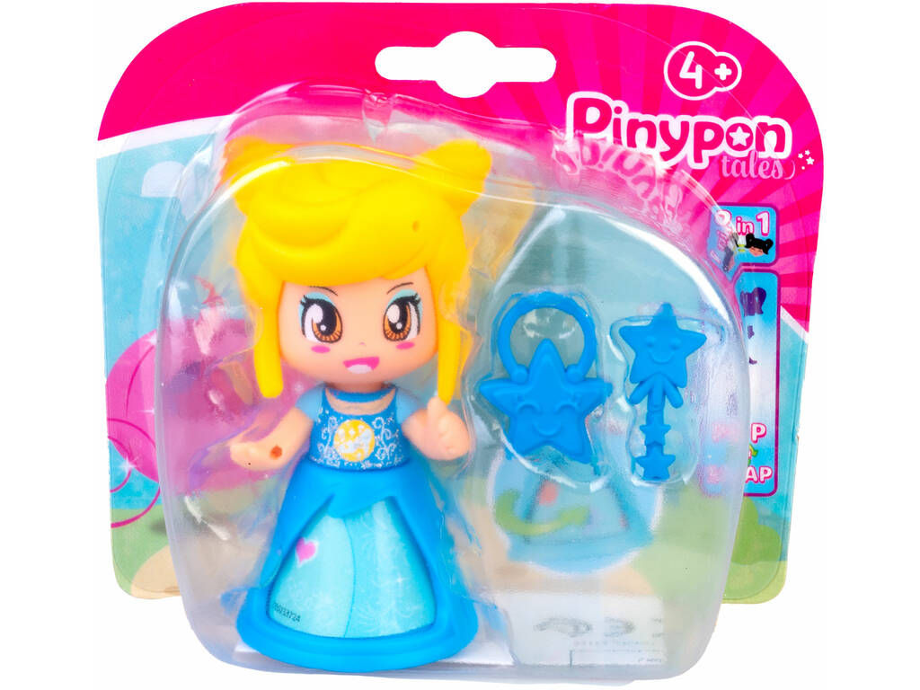 Pinypon Tales Bambola Cenerentola con Accessori