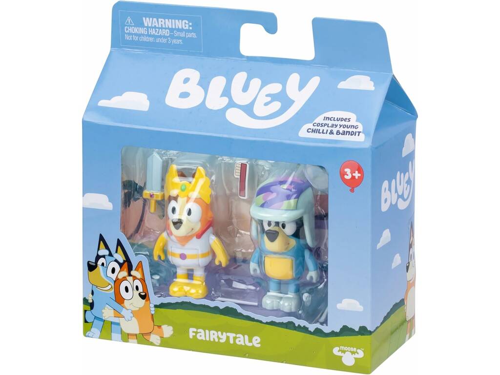 Bluey Pack Fiaba con 2 figure