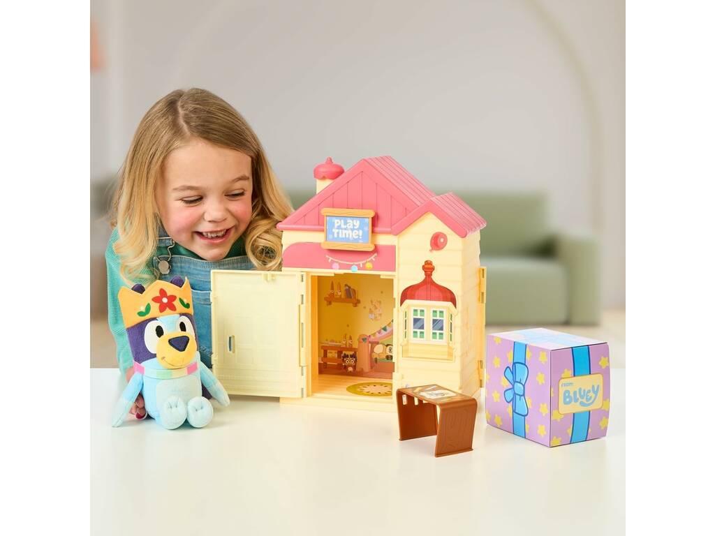 Maison Bluey avec peluche surprise