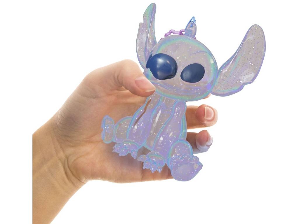 Disney Stitch Figurine Amis Extractibles 10 cm avec Crochet