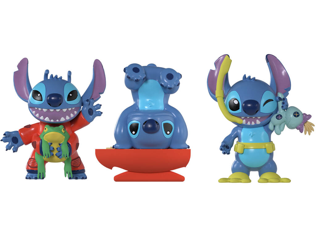 Disney Stitch Pack 3 figurine Stitch da 7 cm