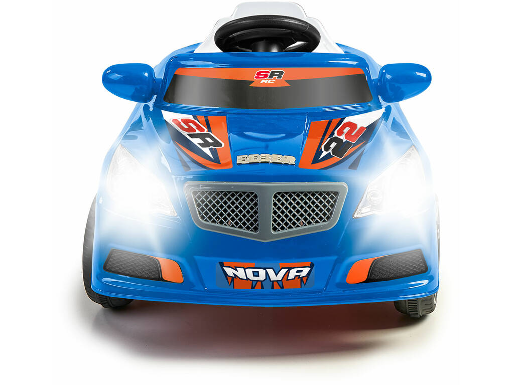 Auto decappottabile Twinkle Car Blu chiaro Auto radiocomandata a batteria da 12V