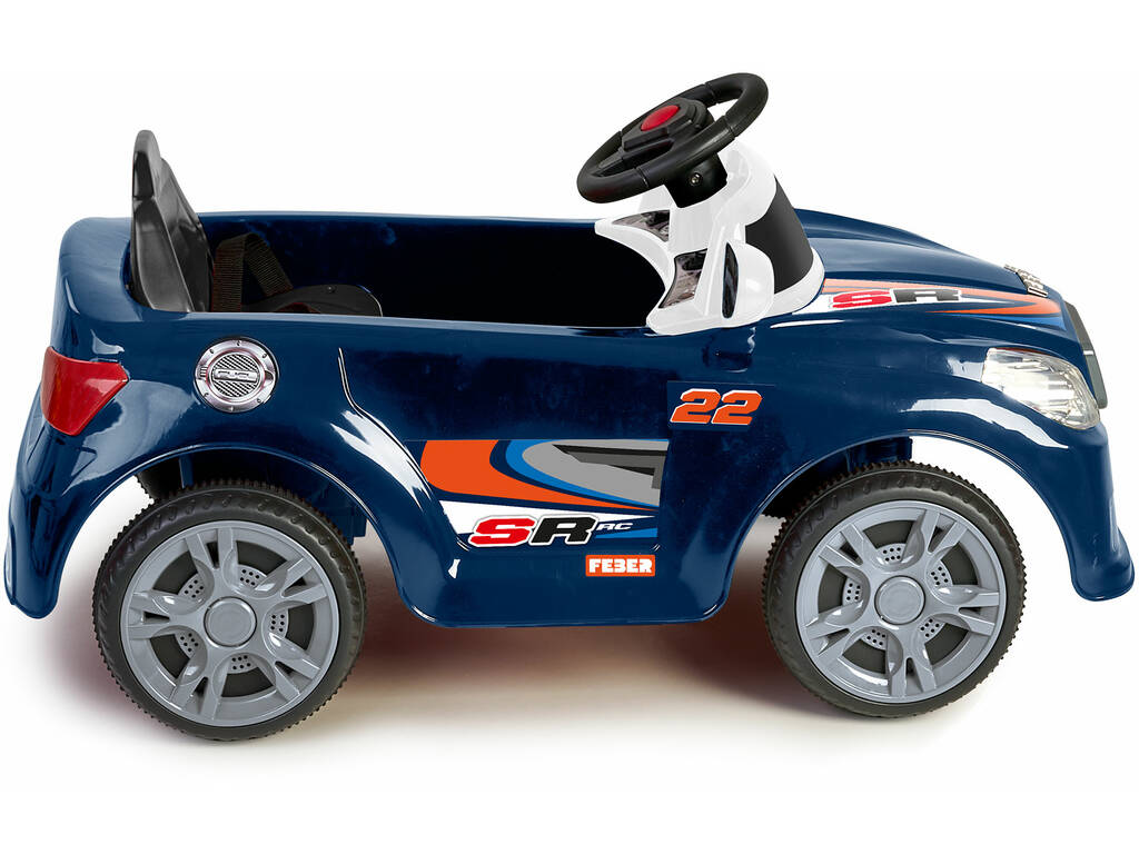 Coche Descapotable Twinkle Car Azul Oscuro Radio Control a Batería de 12V