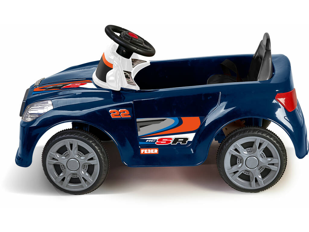 Coche Descapotable Twinkle Car Azul Oscuro Radio Control a Batería de 12V