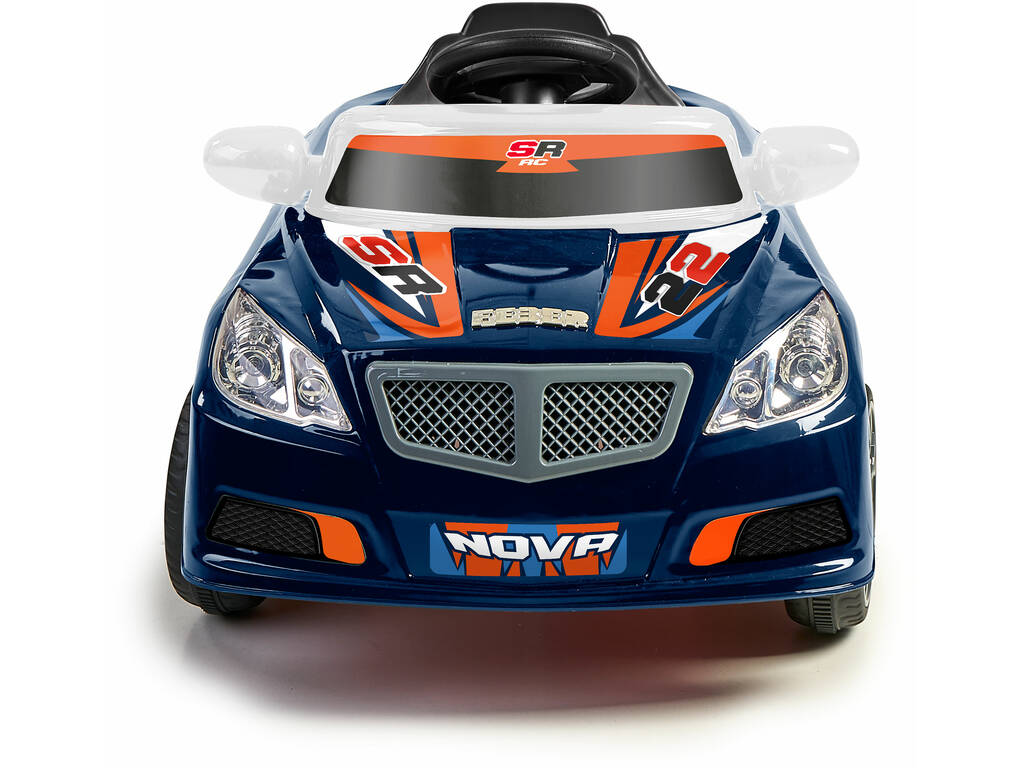 Coche Descapotable Twinkle Car Azul Oscuro Radio Control a Batería de 12V