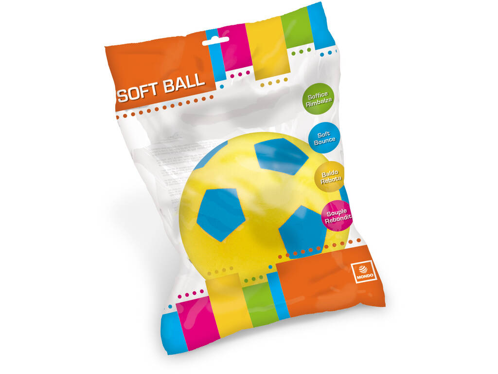 Pallone da calcio morbida 20 cm.