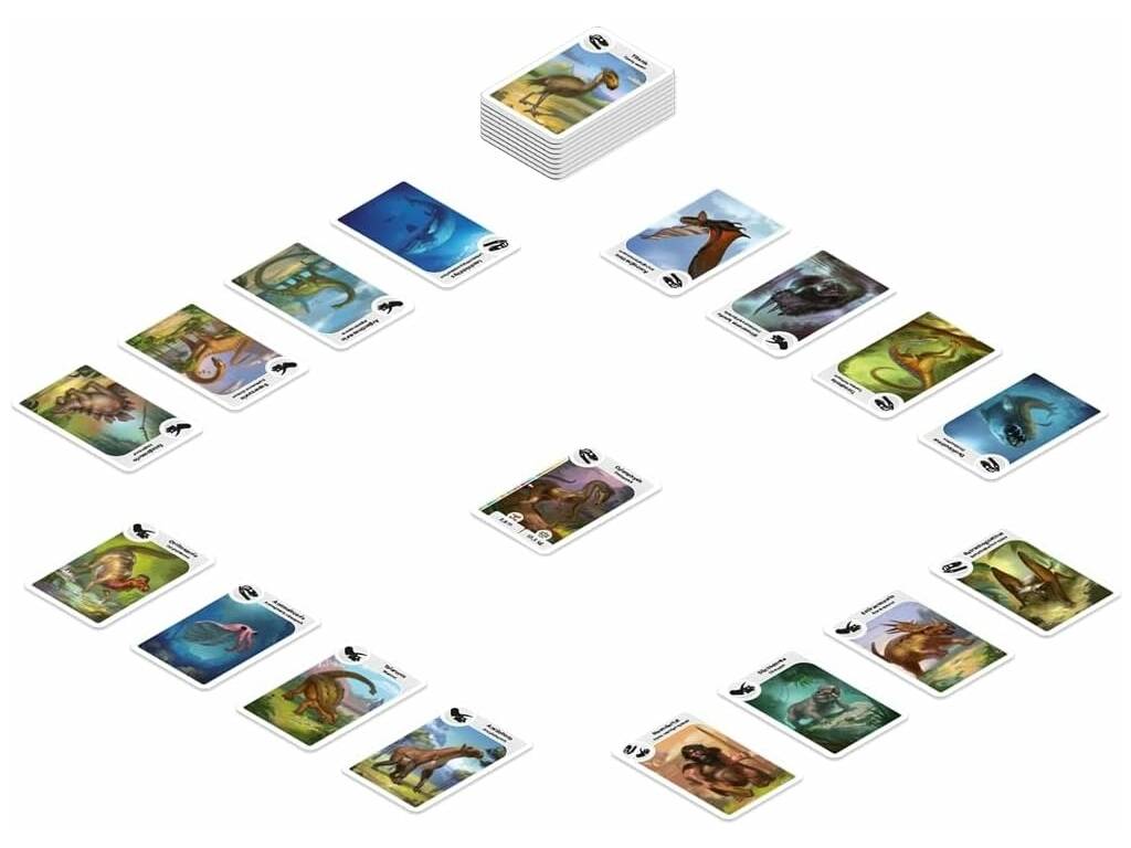 Dinosaures de la ligne de carte