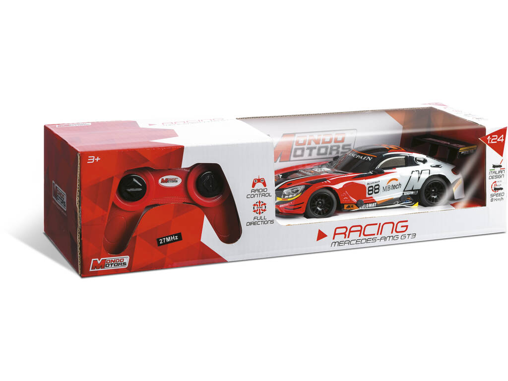 Auto radiocomandata 1:24 Mercedes Amg GT3