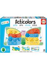 Acticolors Baby mit 8 Karten und 44 Teilen