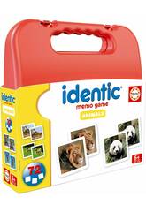 Jeu de mémoire pour mallettes d'animaux Identic