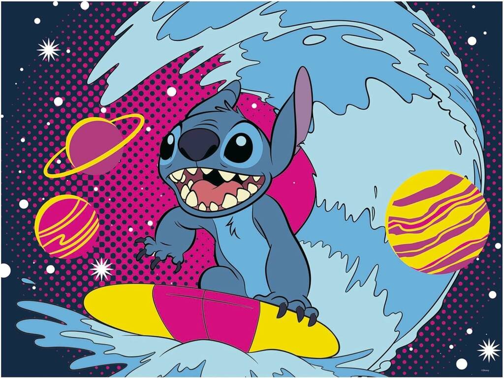 Disney Stitch Prime 3D Puzzle de 500 Piezas
