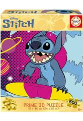 Disney Stitch Prime 3D Puzzle mit 500 Teilen
